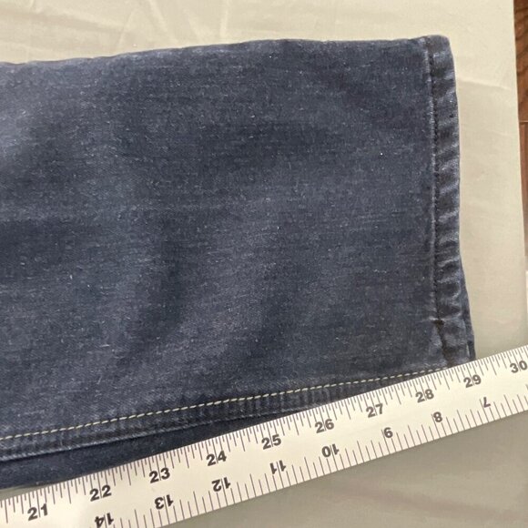 Blue Rag Jeans Mens 40/30 Straight Fit Stretch Dark Wash Blue Denim Casual 38x29 - Picture 5 of 10